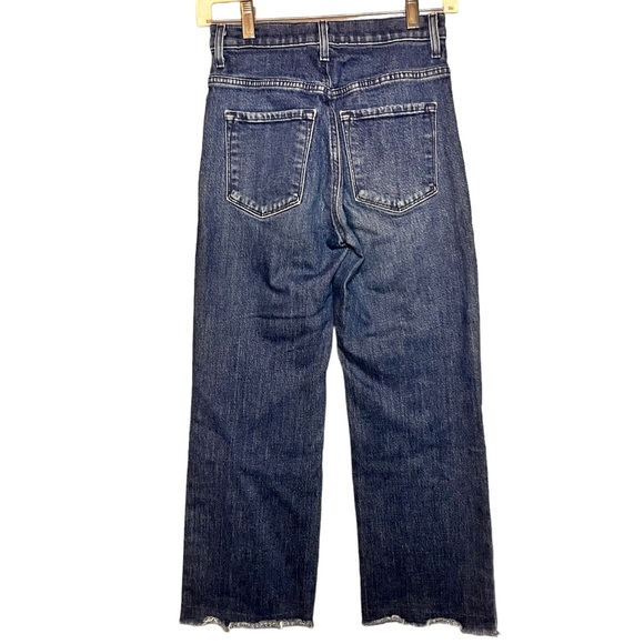 J Brand Joan Crop High Rise Dark Wash Jeans 24 - Picture 4 of 8